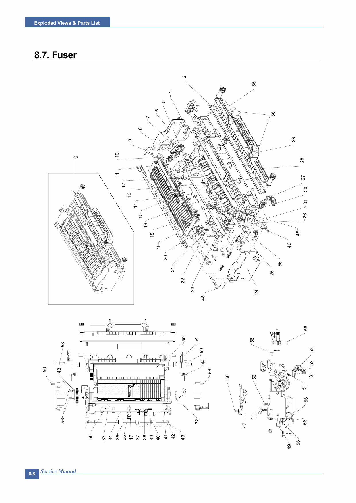 Samsung Color-Laser-Printer CLP-650 650N Parts and Service Manual-5